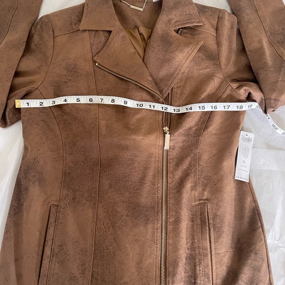 NWT Chicos Faux Leather Jacket - Picture 7 of 8